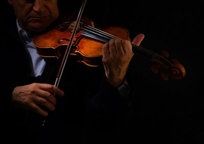 Eduard Wulfson playing violin